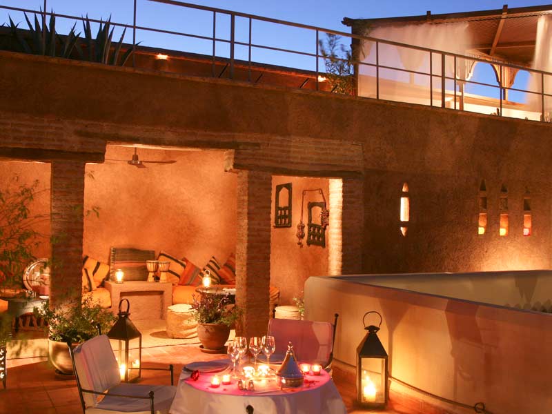 Berbere Lounge at Night