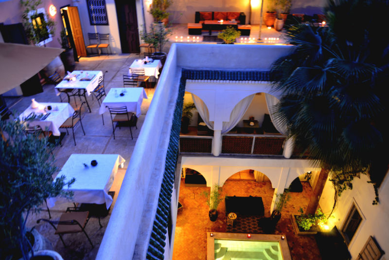 Terrace at Night