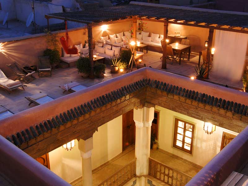 Terrace at Night