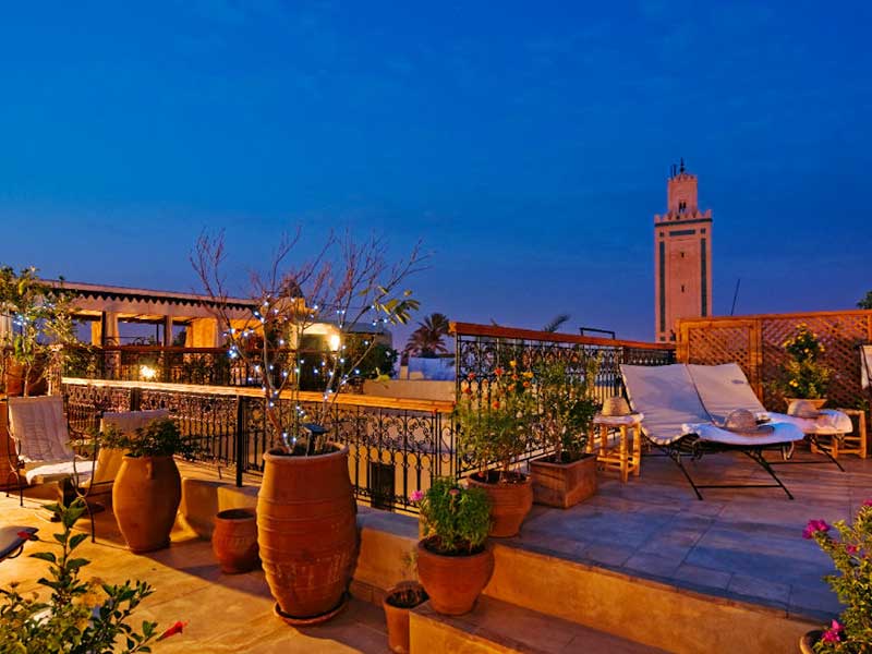 Roof terrace