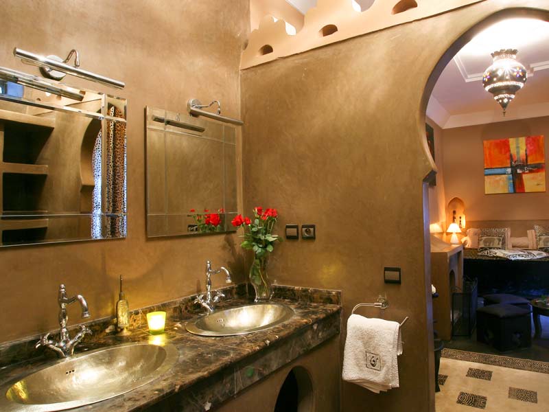 Chocolate Bathroom