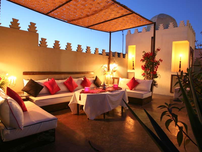 Terrace at Night
