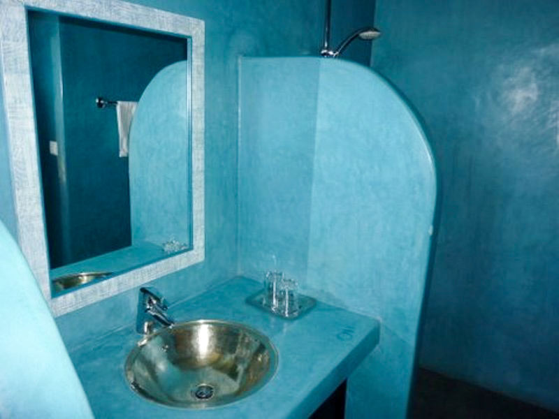 Turquoise Bathroom