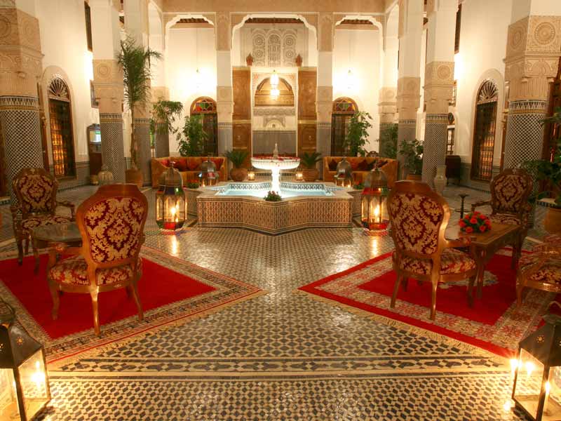 Courtyard at Night