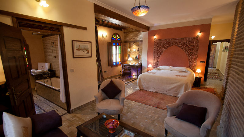 Aubergine bedroom