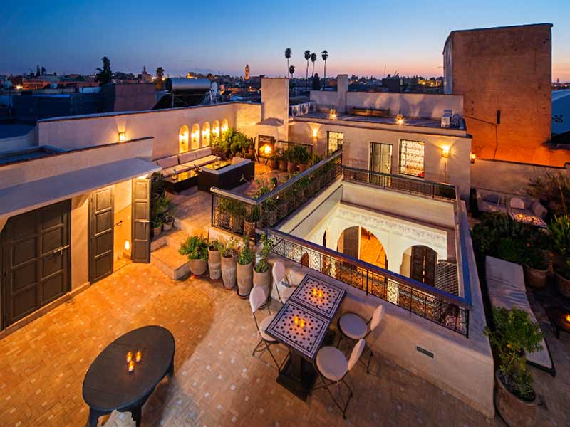 Roof terrace