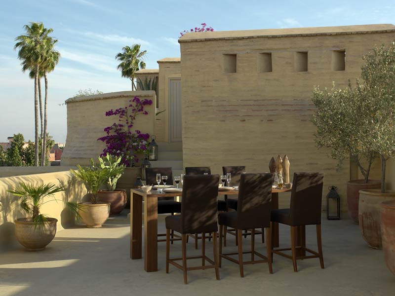 Terrace Breakfast