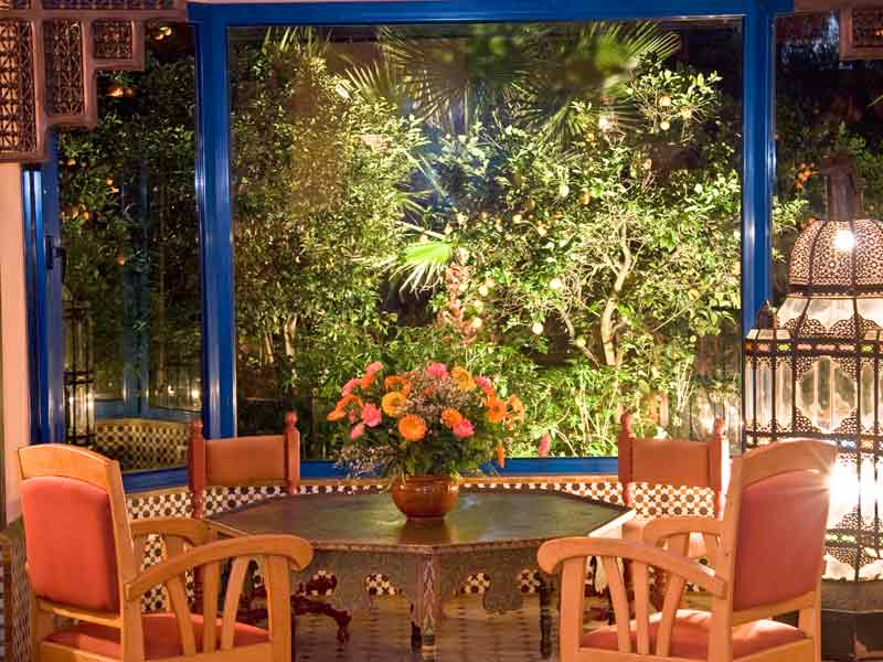 Lounge area
