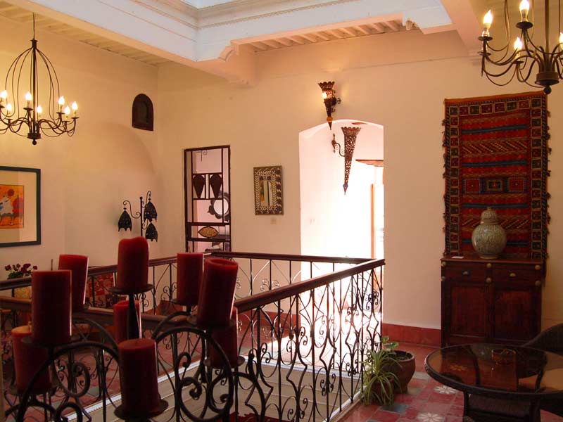 Central walkway
