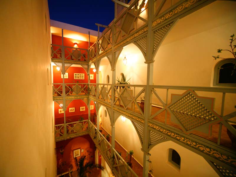 Patio at Night