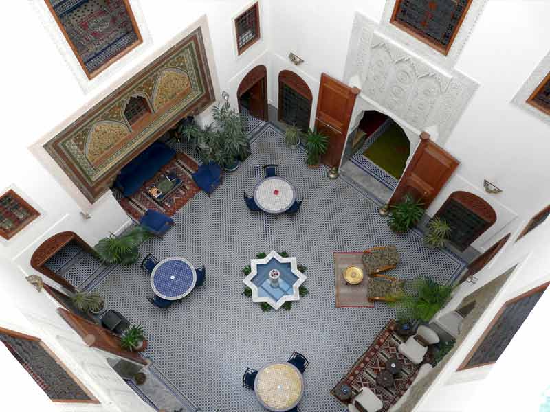 Courtyard Terrace's view